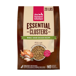 The Honest Kitchen Human Grade Essential Clusters Dry Dog Food, Whole Grain Chicken 20 lb Bag