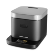 KitchenAid Compact 8 Cup Grain and Rice Cooker with Automatic Sensing and Integrated Scale, KGC2154, Black Matte