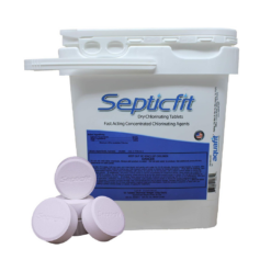 Septic Chlorine Tablet - 55 Tablet Pail - 18.8 lbs - NOT for USE in Swimming Pools