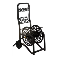 Style Selections Steel 200-ft Cart Hose Reel
