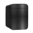 Frigidaire Retro 10L Mini Personal Refrigerator, 15-Can Capacity Mini Fridge for Beverages and Skincare, Black Stainless Steel