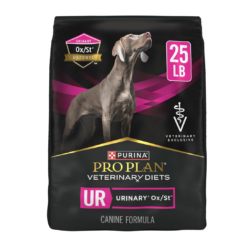 Pro Plan Veterinary Diets Purina UR Urinary Ox/St Canine Formula Dog Food Dry Kibble - 25 lb. Bag