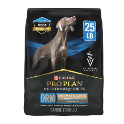 Pro Plan Veterinary Diets Purina DRM Dermatologic Management Naturals W Vitamins Dry Dog Food - 25 lb. Bag