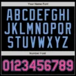 Custom Black Light Blue Pinstripe Pink-Light Blue Baseball Jersey Custom Black Light Blue Pinstripe Pink-Light Blue Baseball Jersey