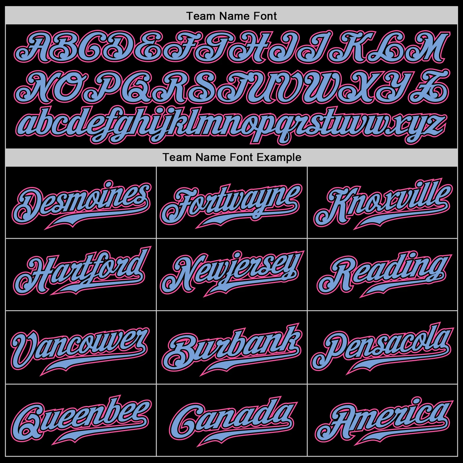 Custom Black Light Blue Pinstripe Pink-Light Blue Baseball Jersey Custom Black Light Blue Pinstripe Pink-Light Blue Baseball Jersey - Image 4
