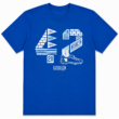 Vintage Number 42 Baseball Graphic T-Shirt Retro Sports Tee