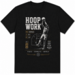Hoop Work Basketball Graphic T-Shirt Train Compete Repeat Vintage Sports Tee