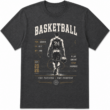Basketball One Passion One Purpose Graphic T-Shirt Vintage Athlete Tee