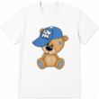 Low Key Teddy Bear Graphic T-Shirt Cute Streetwear Unisex Tee