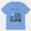 She Belongs To The Beach Graphic T-Shirt Tropical Summer Vacation Tee