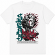 Greek Statue Graffiti Graphic T-Shirt Urban Streetwear Unisex Tee Greek Statue Graffiti Graphic T-Shirt Urban Streetwear Unisex Tee