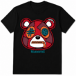 Misunderstood Patchwork Bear Graphic T-Shirt Streetwear Unisex Tee