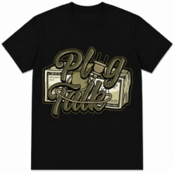Plug Talk Money Stack Graphic T-Shirt Streetwear Cash Graphic Unisex Tee