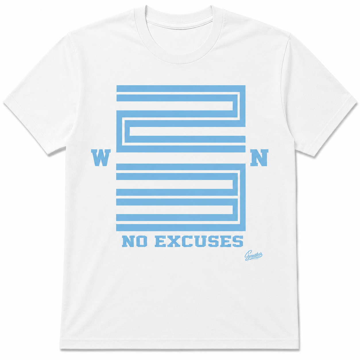 No Excuses Motivational Graphic T-Shirt Minimal Streetwear Unisex Tee No Excuses Motivational Graphic T-Shirt Minimal Streetwear Unisex Tee