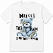 Numb the Pain Graphic T-Shirt Money Streetwear Unisex Tee
