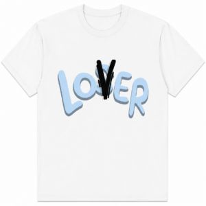 Lover Graphic T-Shirt Cute Minimal Typography Unisex Tee