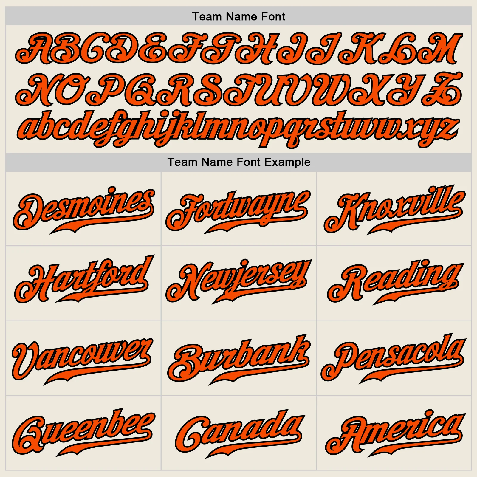 Custom Cream Black Pinstripe Orange-Black Baseball Jersey Custom Cream Black Pinstripe Orange-Black Baseball Jersey - Image 3