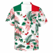 Mexico Hawaiian Shirt | Mexican Flag Aloha Shirt | Hibiscus Floral Button Up | Vacation Beach Shirt for Men Mexico Hawaiian Shirt | Mexican Flag Aloha Shirt | Hibiscus Floral Button Up | Vacation Beach Shirt for Men
