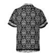 Mexican Sugar Skull Hawaiian Shirt | Gothic Skull Aloha Shirt for Men