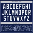 Custom Navy Navy-Powder Blue Baseball Jersey Custom Navy Navy-Powder Blue Baseball Jersey