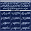 Custom Navy Navy-Powder Blue Baseball Jersey Custom Navy Navy-Powder Blue Baseball Jersey