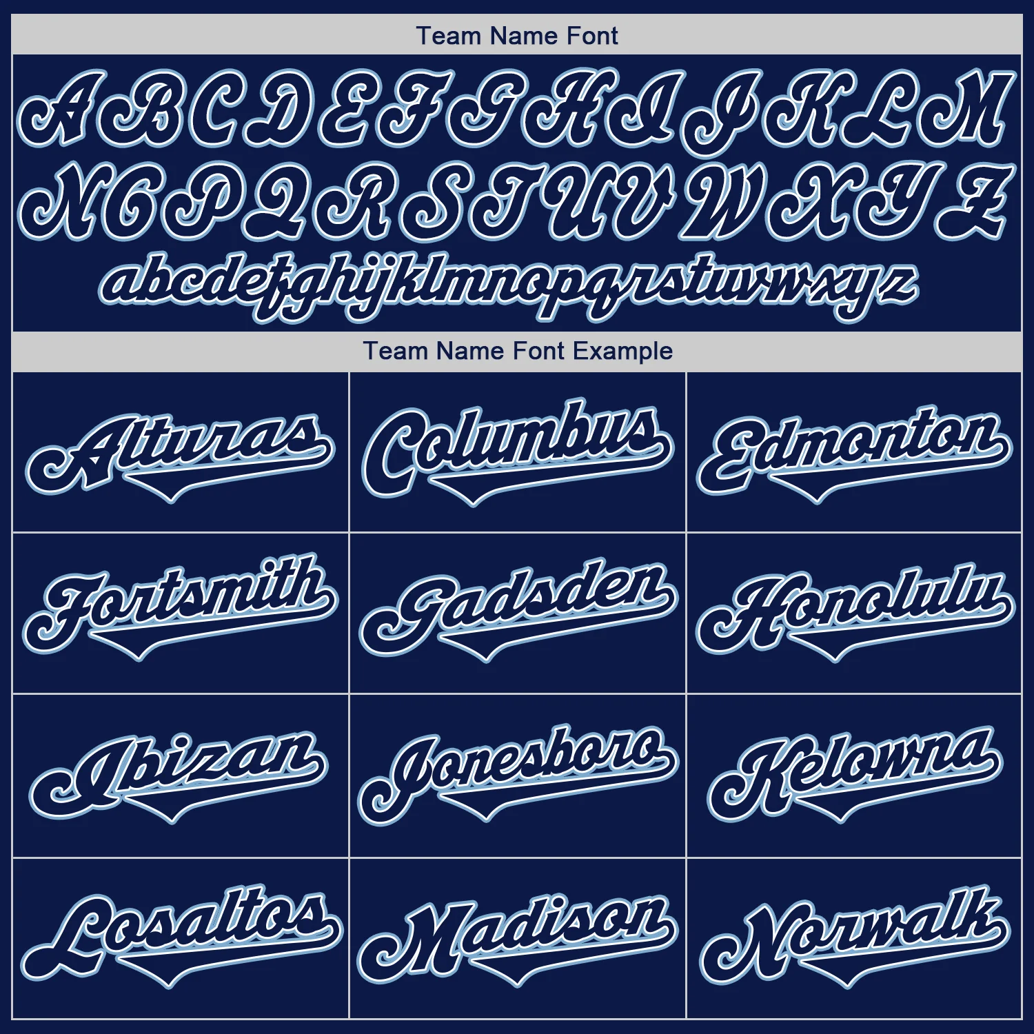 Custom Navy Navy-Powder Blue Baseball Jersey Custom Navy Navy-Powder Blue Baseball Jersey - Image 4