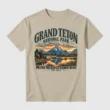 Grand Teton National Park Graphic Shirt, Mount Morain At Oxbow Bend Tee, Hiking Lover Gift